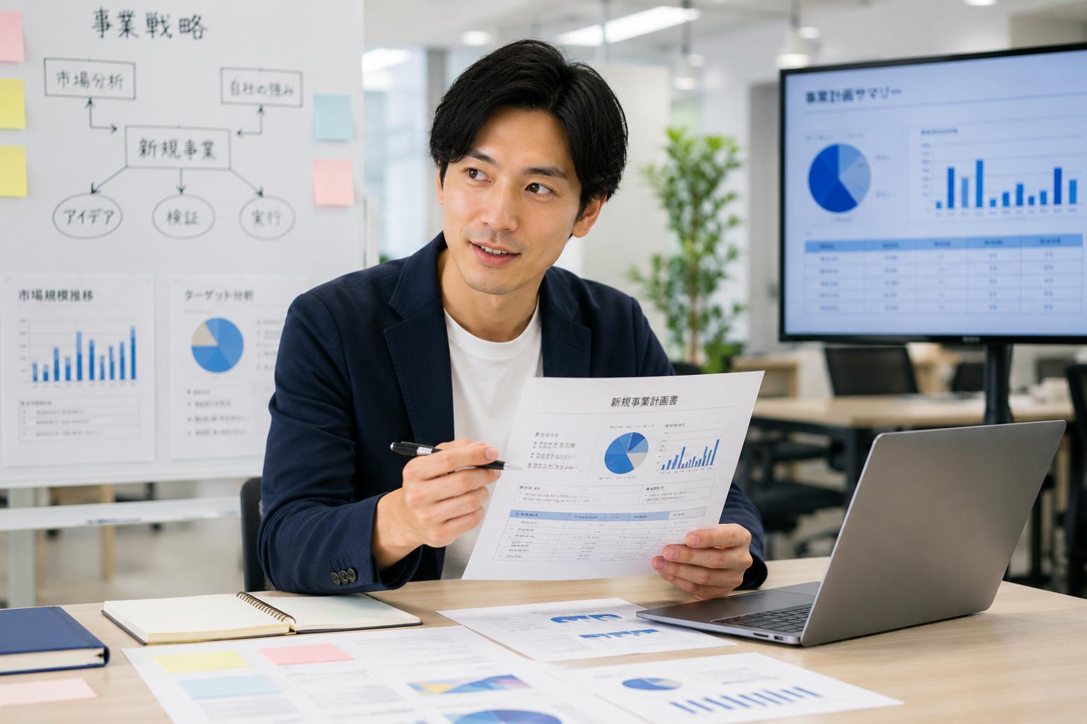 【事業企画】職務経歴書テンプレート（無料ダウンロード可）｜書き方と記入例