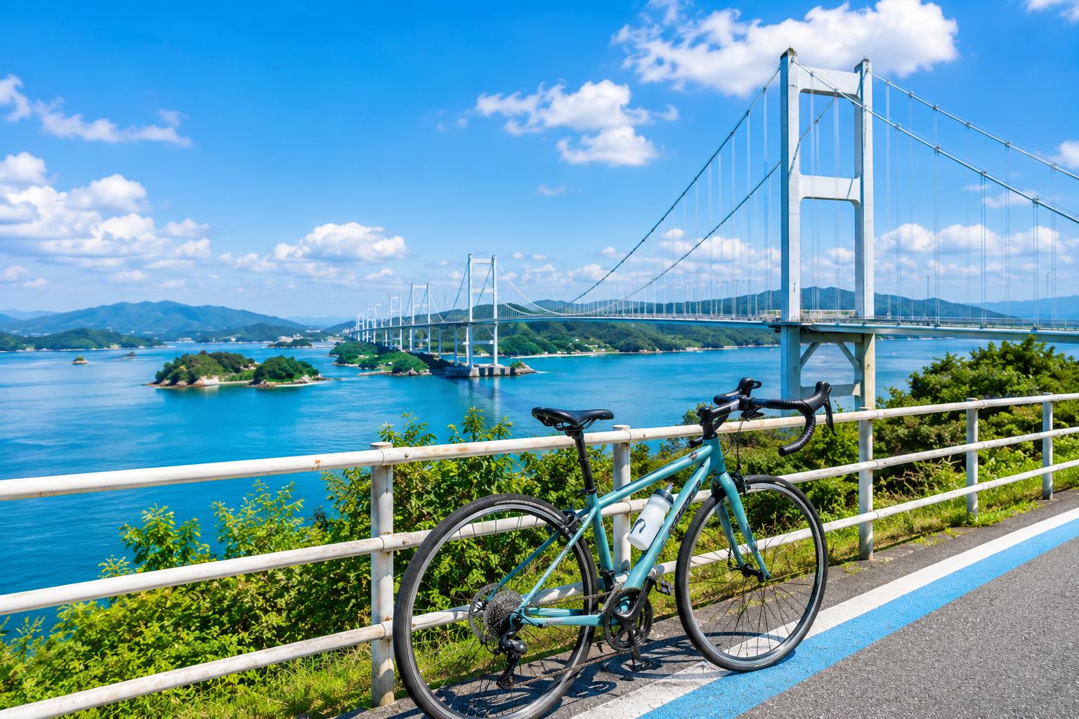 週末は少し遠出して風を切ろう！初心者のための「しまなみ海道」サイクリング完全ガイド