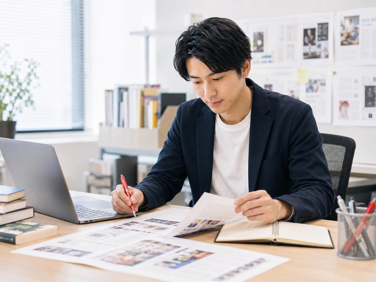 【エディター（編集者）】職務経歴書テンプレート（無料ダウンロード可）｜書き方と記入例